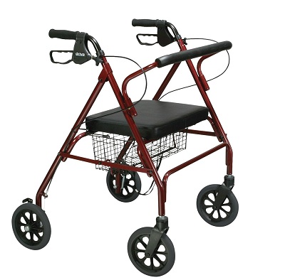 Drive Medical Go-Lite Bariatric Rollator